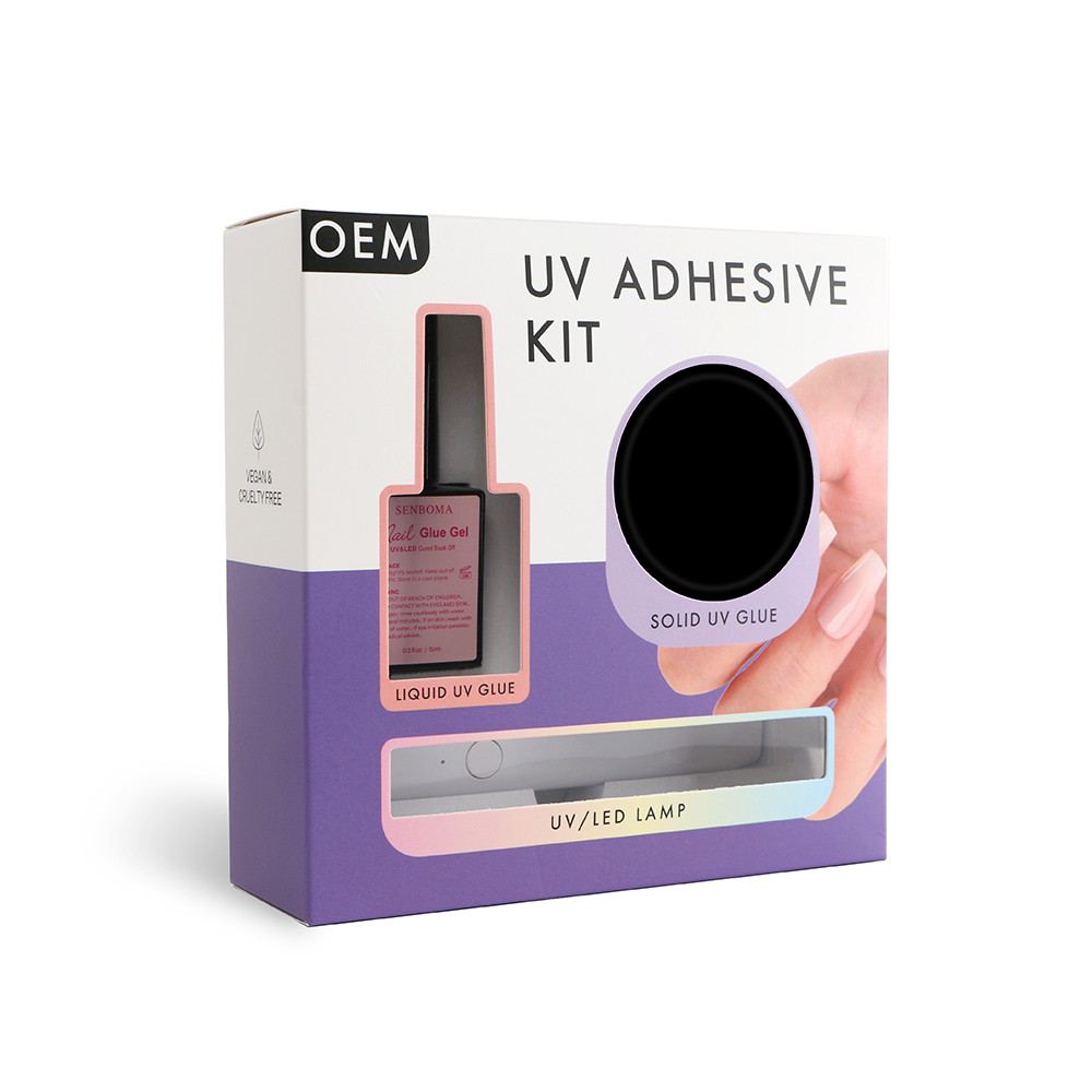 Senboma UV Adhesive Kit: ODM Custom Non-Toxic UV Gel Glue for Durable Press-On Nails and Professional Applications - 图片 2