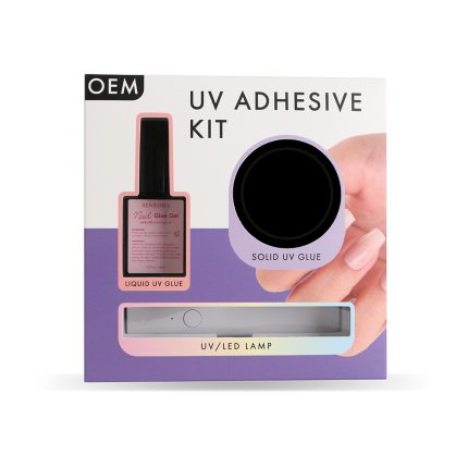 Senboma UV Adhesive Kit: ODM Custom Non-Toxic UV Gel Glue for Durable Press-On Nails and Professional Applications