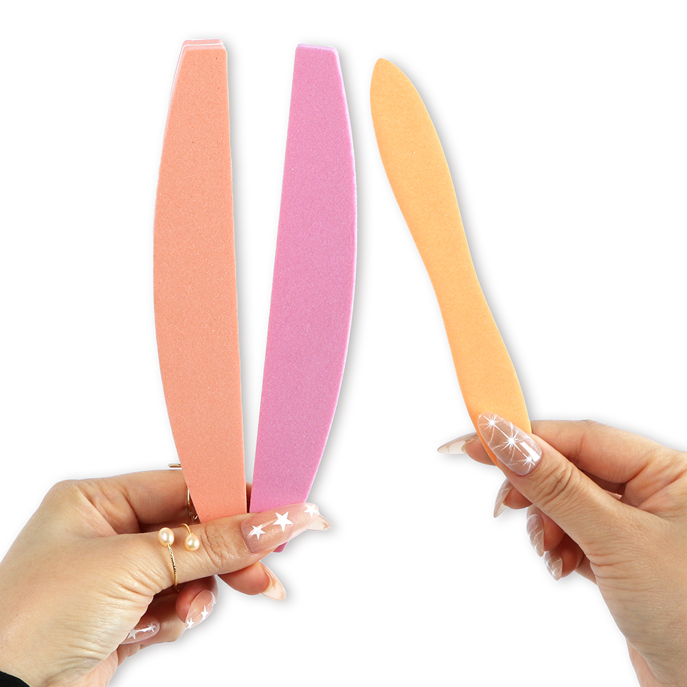 Premium Press-On Nail Files Custom Grit
