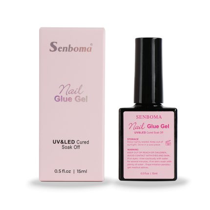 Private Label UV GEL Nail Glue 15ml: HEMA & TPO FREE