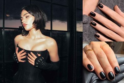Minimalist Black Nails