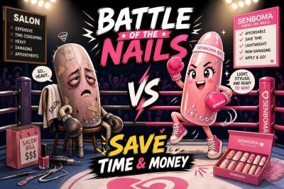 press-on nails vs salon nails